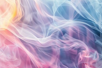 Fototapeta premium Dreamy Pastel Background with Blurred Edges