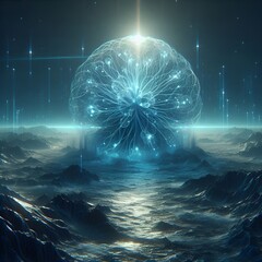 planet in space