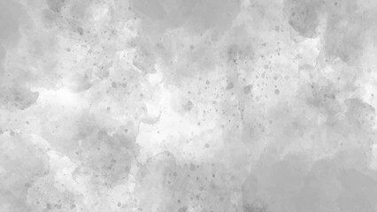 Silver ink and watercolor textures on white paper background. 