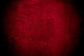Old wall texture cement black red  background abstract dark color design are light with white gradient background.