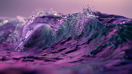 seamless moving wave motion graphic loop