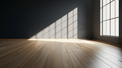 Empty room interior.  Mockup for product placement.  The interior design is minimalistic.  Simple design.  Blank for furniture