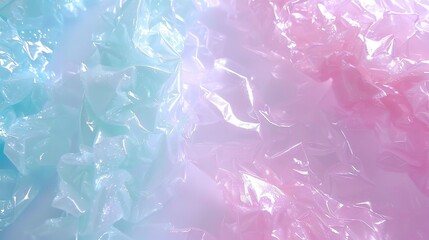 Obraz premium Piles of plastic bags stacked atop one another