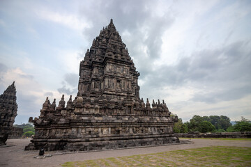 Prambanan, complex of ancient Hindu temples in Central Java, Yogyakarta, Indonesia.