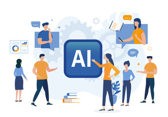 Artificial intelligence concept