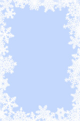 Snowflakes Frame