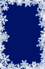Snowflakes Frame