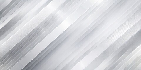 Obraz premium Abstract Diagonal White Silver Pattern Texture Background