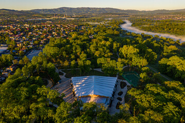 Nowy Sącz Park Strzelecki, wiosna