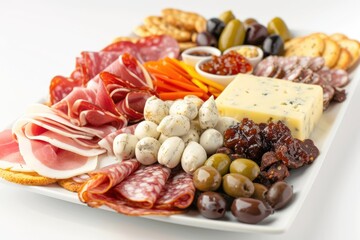 Rich and Decadent Dutch Charcuterie Board with Cheese Selection