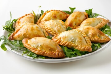 Golden Mozzarella Cheese Filled Empanadas