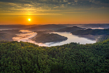 Rożnów Wschód słońca © Maciej G. Szling