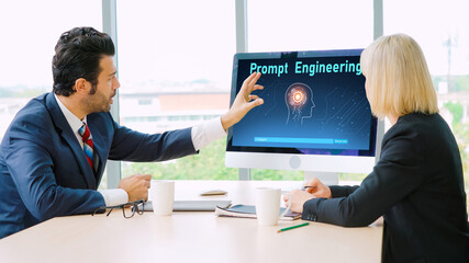 Generative AI virtual assistant tools for prompt engineer and user for ease of engage artificial...