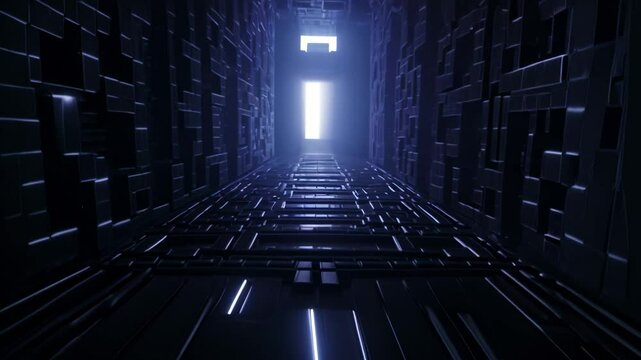 binary code tunnel