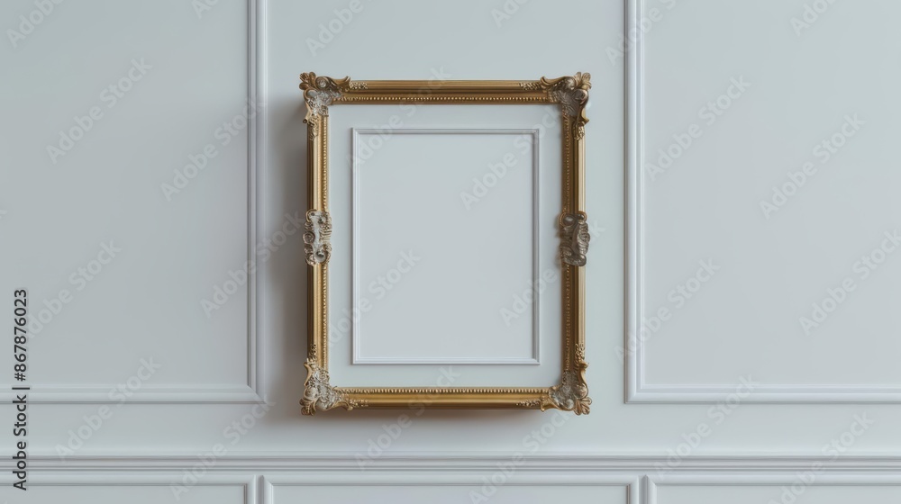 Poster embrace the blank canvas of an empty poster frame, where every stroke of your message becomes a stro