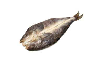 白背景のホッケの開き