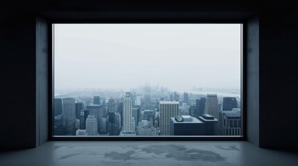 Showcase your vision against the backdrop of an empty advertise frame encompassing a vibrant city view, imparting the urban spirit and leaving space for your ideas to shine