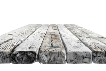 Weathered Wooden Planks with Rustic Texture