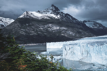 Perito-Moreno-Gletscher Argentinien Ice Blue Water Bismarck-Gletscher Francisco-Gormáz-Gletscher Campo de Hielo Sur Auslassgletscher 