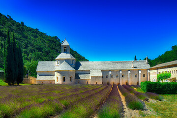 The Abbey of Sénanque or Abbey of Our Lady of Sénanque is a Cistercian abbey located a few...
