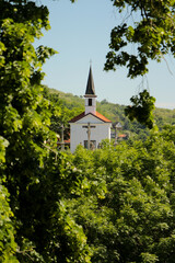 Church in the mountains.