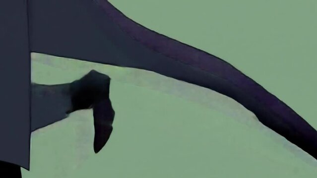 cat in cartoon suit