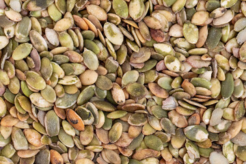 Semente de abóbora crua