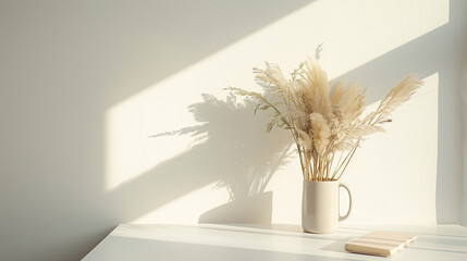 ears of wheat in a vase