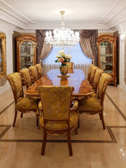  beautiful kitchen interior with tulle and nadle