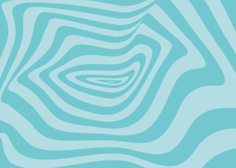 Distorted curved wave line background. Groovy retro hippie Retro style psychedelic Trendy 70s style. Striped lines hypnotic Vintage background. Distorted geometric pattern. Abstract monochrome.