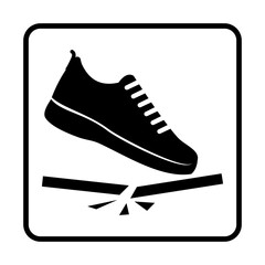 don't step on it.eps