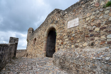 Entrance hall to the medieval castle of Marvao in the Portalegre district