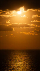 Lunar Serenity: Moonrise Over Tranquil Waters