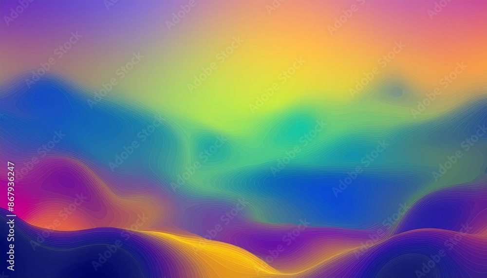 Poster gradient flat color background.blur color graphic design abstract background .smooth colorful painti