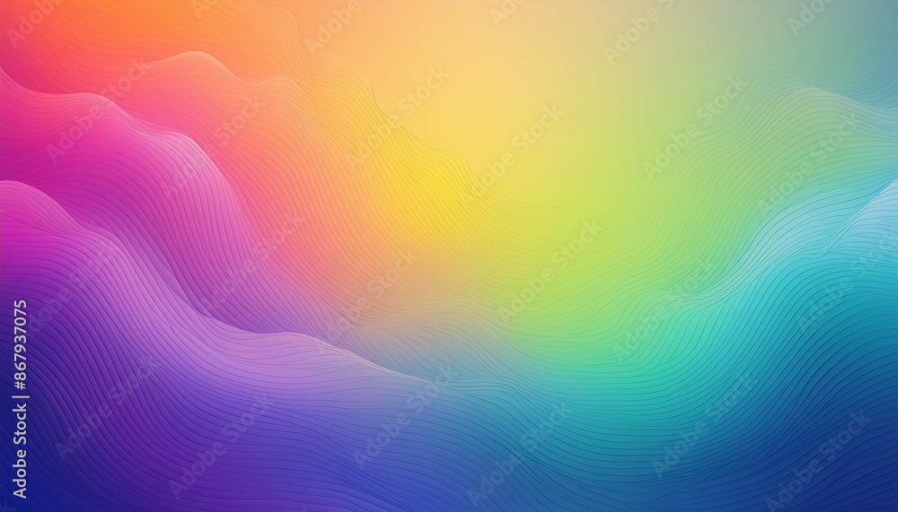 Poster gradient ombre color blend abstract background - illustration