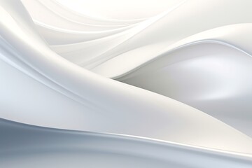 Abstract white wavy background texture