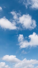 Obraz premium blue sky with clouds