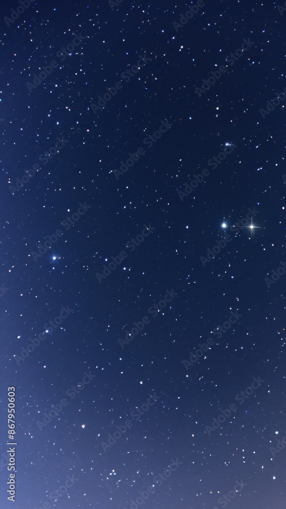 Wall mural starry night sky