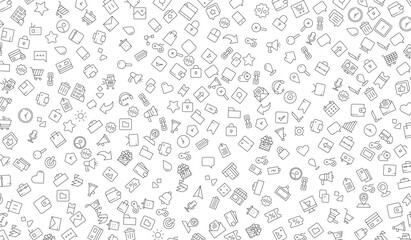 Seamless pattern user interface, Essentials element background