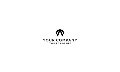 logo for company letter A bird