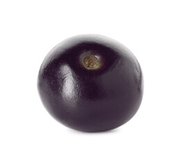 Fresh ripe acai berry isolated on white