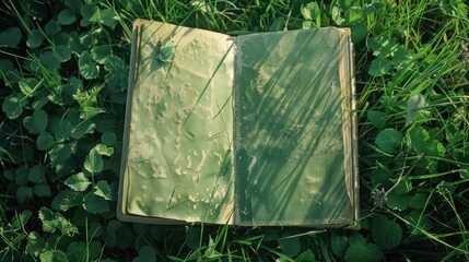 Fototapeta premium Grass Notebook