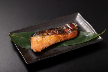 銀鮭　塩こうじ漬け　焼き