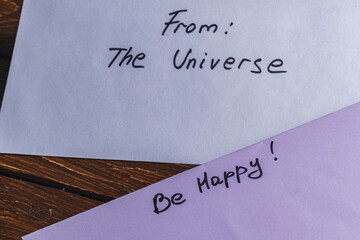Spiritual message in the mail Photo
