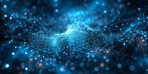 Technology background for technology processes, neural networks, AI, data transfer, encryption, digital archives, audio and visual presentations, science, education, medical imaging, virtual reality