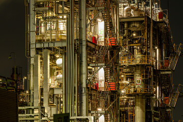 工場夜景