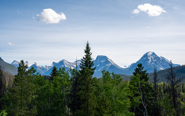 Beautiful landscape of Jasper National park