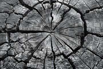 Felled Tree Trunk Texture: Warm Gray Cut Wood