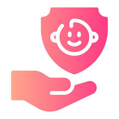protection gradient icon