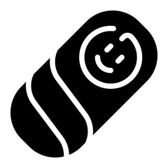baby glyph icon